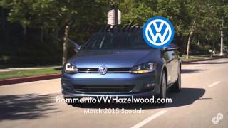 preview picture of video '2015 Passat Offer March 2015 Bommarito VW of Hazelwood SP'