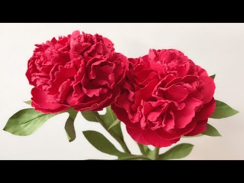 ABC TV | How To Make Peony Paper Flower With Shape Punch #1 - Craft Tutorial