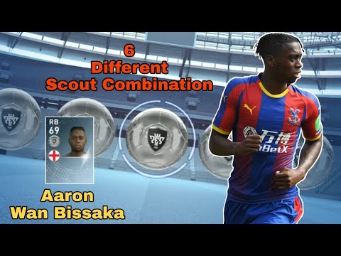 Aaron Wan-Bissaka 6 Different Scout Combination in PES 2019 Video