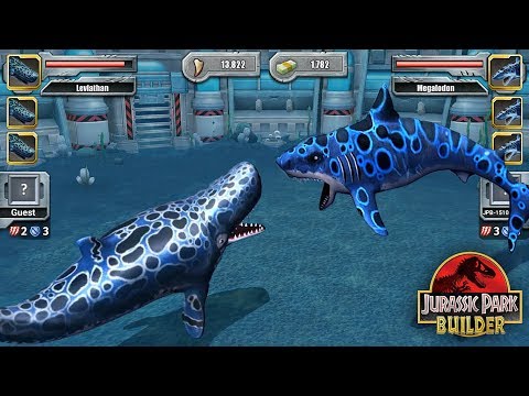 I Put MEGALODON vs LEVIATHAN… You Won’t Believe Who Won! 😱 || Jurassic Park Builder