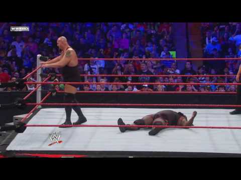 Big show and mark henry destroyed the ring full HD match