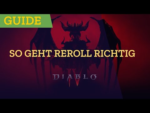 SO GEHT REROLL RICHTIG ✅ WIR ERKLÄREN WIE IHR RICHTIG REROLL BENUTZT 🔴 DIABLO 4 GUIDE