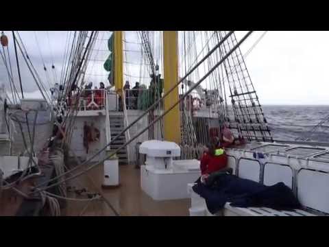 Alexander von Humboldt II bei Seegang