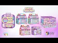 Puffy Pouches Pufi charm design szett reggelik kép