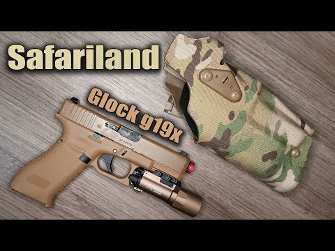 Safariland Replica + Glock g19x + Surefire x300u