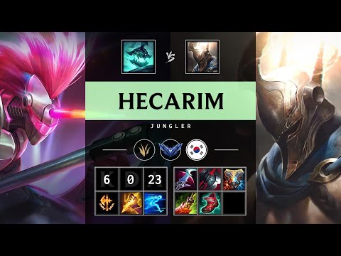 Hecarim Jungle vs Pantheon - KR Diamond Patch 25.11
