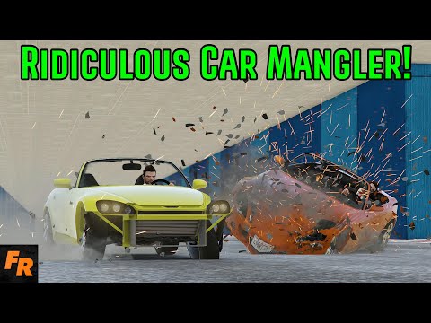Utterly Ridiculous Car Mangler! - Gta 5 'Racing'
