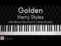 Harry Styles - Golden | Piano Cover with Lyrics ft. Andrew Gonzalez
