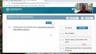 Writing: Misplaced Modifiers