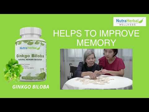 Ginkgo biloba capsules
