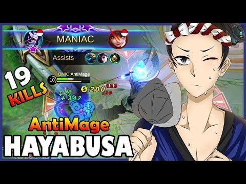 Super Aggressive Hayabusa Play | Top 1 Season 6,7 | AntiMage | Mobile Legends