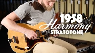 Video thumbnail for Harmony Stratotone played by Joey Landreth by Carter Vintage Guitars