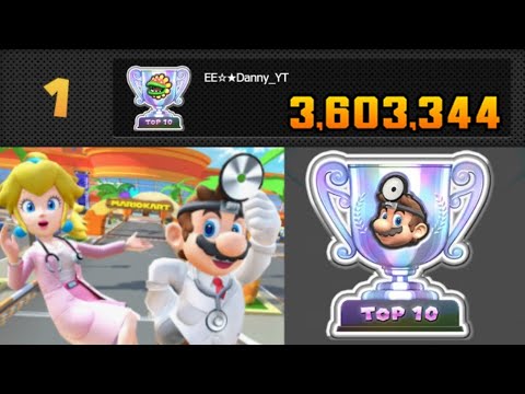 Mario Kart Tour - Doctor Tour (2025) All-Cup Ranking Top 10 3,603,344 pts