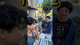 $0 or TRIPLE Coin Flip?! #pokemon #pokemoncards #coinflip