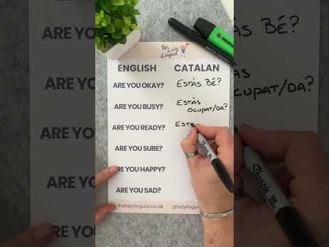 These 6 Catalan Words Will Change How You Speak! ❤️ Are You, Happy & More