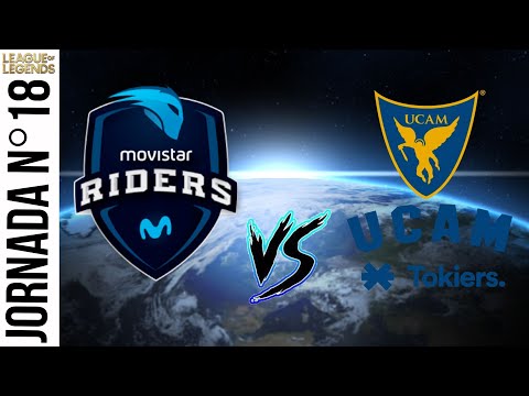 Movistar Riders VS UCAM Tokiers JORNADA 18 SUPERLIGA VERANO 2022 LEAGUE OF LEGENDS highlight
