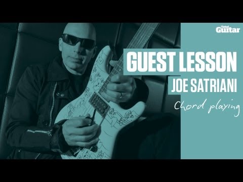 Joe Satriani Guest Lesson - Chord playing (TG235)