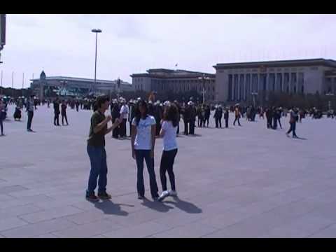2012 04 12 Dancing in BeiJing Tiananmen Square