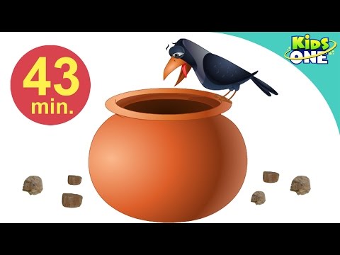 Ek Kauwa Pyaasa Tha | Hindi Children Rhymes | 43 Min Compilation
