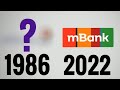 Ewolucja Loga MBank 1986 2022