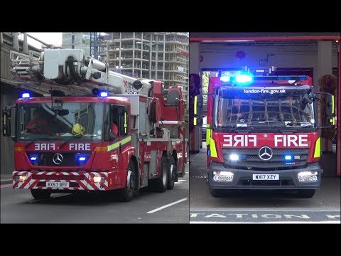 Fire engines and trucks responding - BEST OF 2017