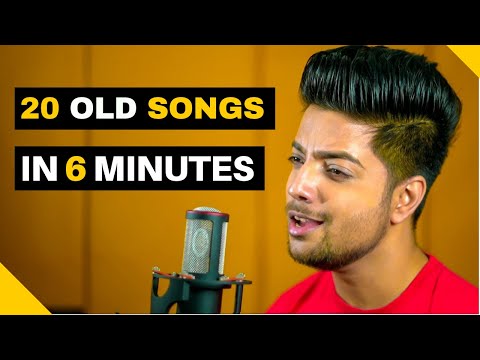 20 Old Songs in 6 Minutes | Old Songs Mashup | Bollywood Retro Medley 5 | Siddharth Slathia