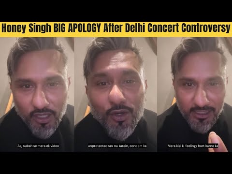 Yo Yo Honey Singh BIG APOLOGY After Facing Backlash For Car Me S** Viral Video at Delhi Concert 2026