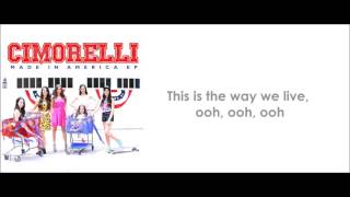 Cimorelli - The Way We Live (lyrics)