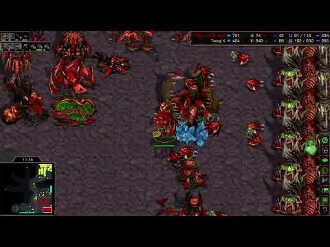 SICK - Shin12312`Style (Z) vs Taeng`k (T) - Starcraft Casty Cast - A Nice TvZ Game! Fastest Map Ever