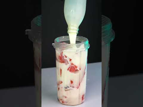 Watermelon Milkshake Asmr #shorts