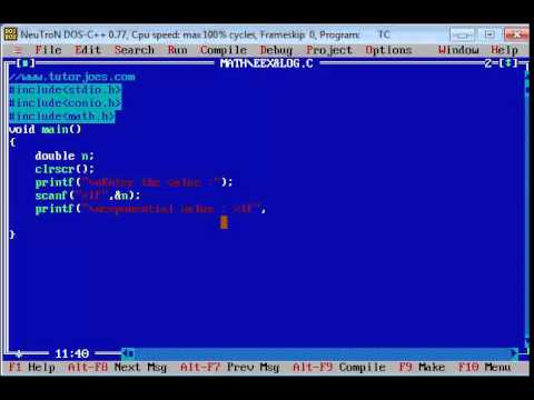 Basic Program In C In Tamil