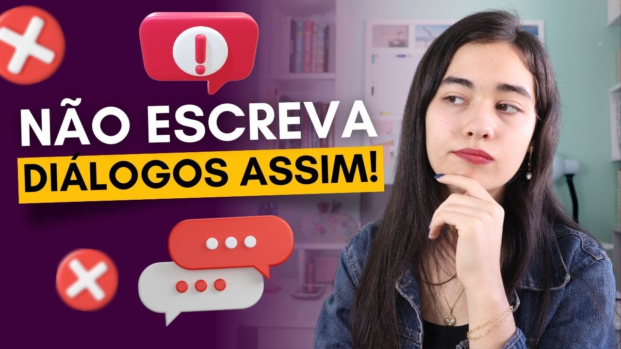 3 ERROS de DIÁLOGOS que Estragam seu Livro | Marina Blanc