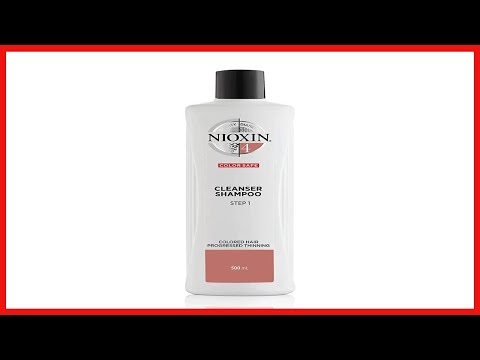 Nioxin System 4 Cleanser Shampoo, Color Treated Hair...