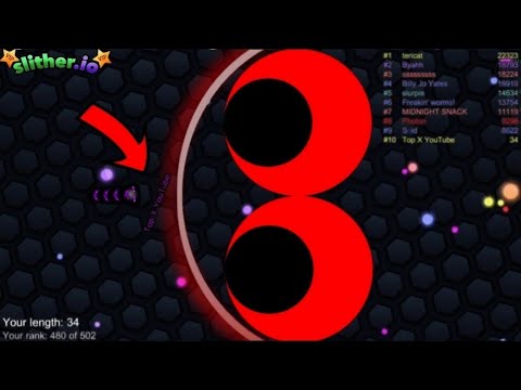 Slither.io A.I ENDERMAN vs GIANT Pro Snakes - Epic Skin Slitherio Vip Gameplay - World Record