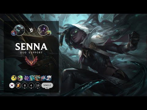 Senna Support vs Alistar - KR Grandmaster Patch 12.14