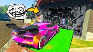 LA MEJOR CARRERA TROLL DE GTA 5 ONLINE