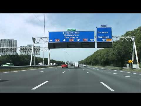 Autosnelweg/Rijksweg A12: Grensovergang Bergh/Elten - Den Haag