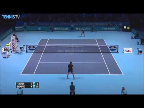 Djokovic Rips A Hot Shot In London