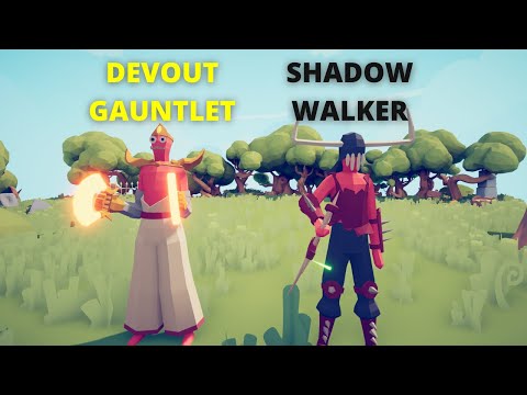 TABS | Devout Gauntlet & Shadow Walker VS Every Unit