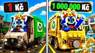 1 KČ vs 1,000,000 KČ POPELÁŘ v Brookhaven RP!