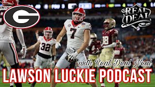 Lawson Luckie Podcast || Georgia Football TE Discusses Upcoming 2024 Season