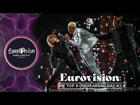 🇮🇹 Eurovision 2022: First Rehearsals - My Top 9 (Rehearsal Day 4)