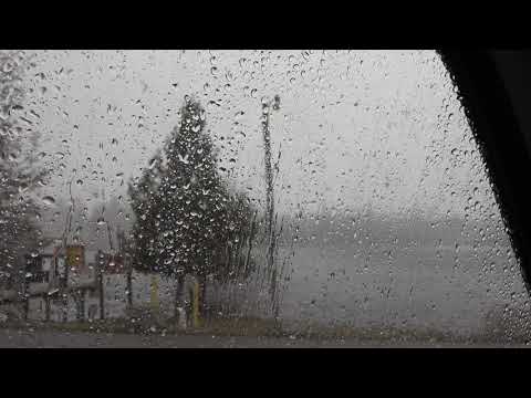 Second Unforecast Snow Squall. Lake George, West Branch, Michigan