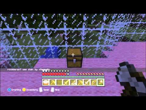 Minecraft Xbox- CandyLand Hunger Games- Dat Iron Axe