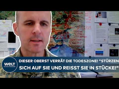 PUTINS KRIEG: Dieser Oberst verrät die Todeszone! "Stürzen sich auf sie und reißt sie in Stücke!"