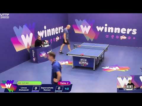 WINners CUP table 2  14.11  Liman Aleksandr - Zaporozhets Roman 18:45