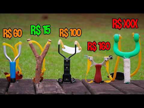 Testing the MOST EXPENSIVE and CHEAPEST SLINGSHOTS
