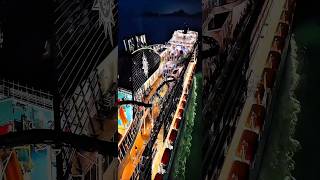 MSC PREZIOSA cruzeiro saindo de Santos 01/11/25 @cruzeiors2025 navio Santos #drone Buzios  #shorts