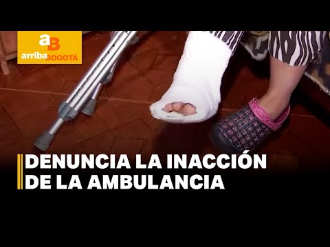Mujer cayó en una obra y resultó con el tobillo fracturado | CityTv