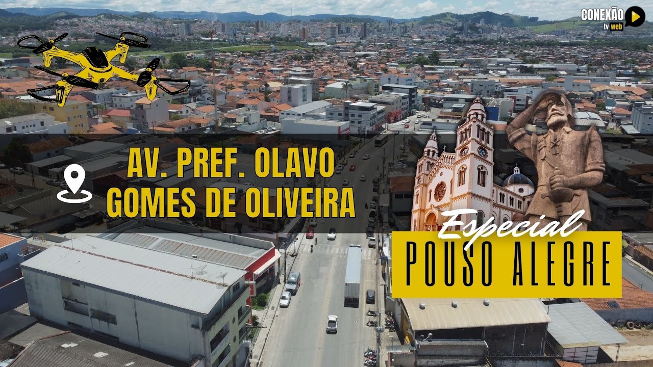 Watch Now Av. Pref. Olavo Gomes de Oliveira | Pouso Alegre - MG | Vista Aérea Av. Pref. Olavo Gomes de Oliveira | Pouso Alegre - MG | Vista Aérea